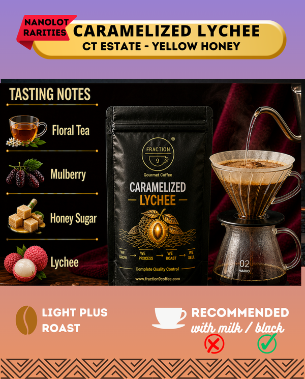 CT Estate – Caramelized Lychee (Yellow Honey Process)