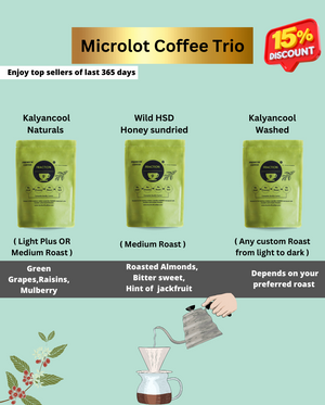 Microlot Coffee trio - 15% OFF