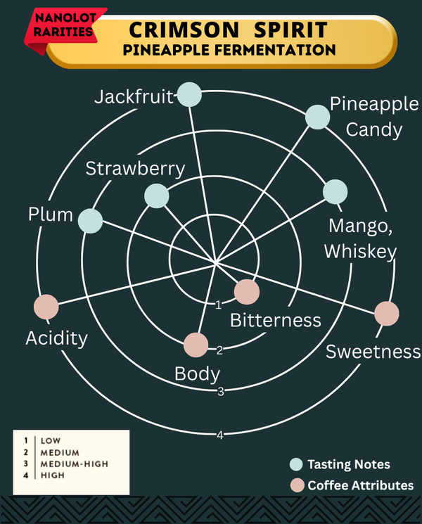CRIMSON SPIRIT - Pineapple Ferment - Kalyancool Estate (In-House)