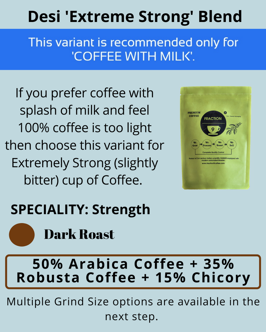 Desi 'Extreme Strong' Blend